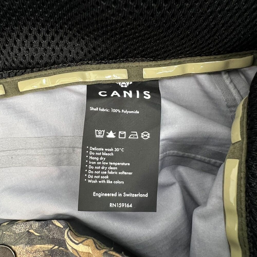 CANIS Men's Nunavut Waterproof Rain Pant Alpha Camo XXL - Picture 12 of 14